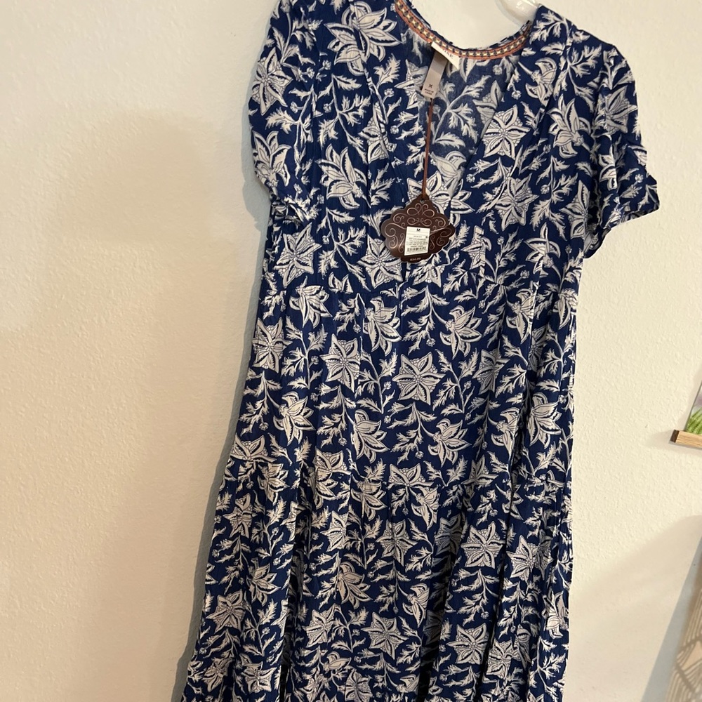 long floral dress size m